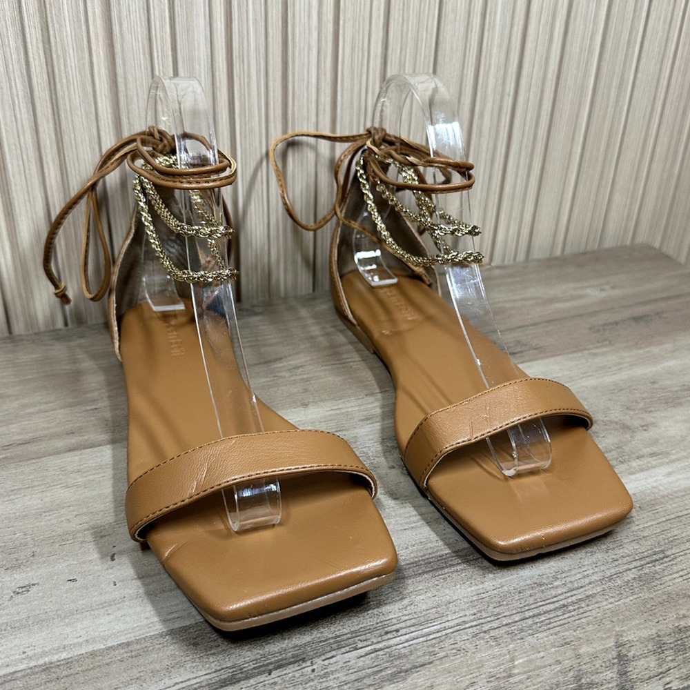 Open Edit EDOLIVIA Flat Sandals Women’s Size 7M - Picture 2 of 10